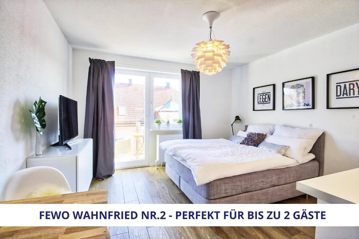 Apt Wahnfried No2 - Sehr Zentrales, Ruhiges Cityapartment Mit Balkon, Kueche, Duschbad & Parkplatz Bayreuth Apartment
