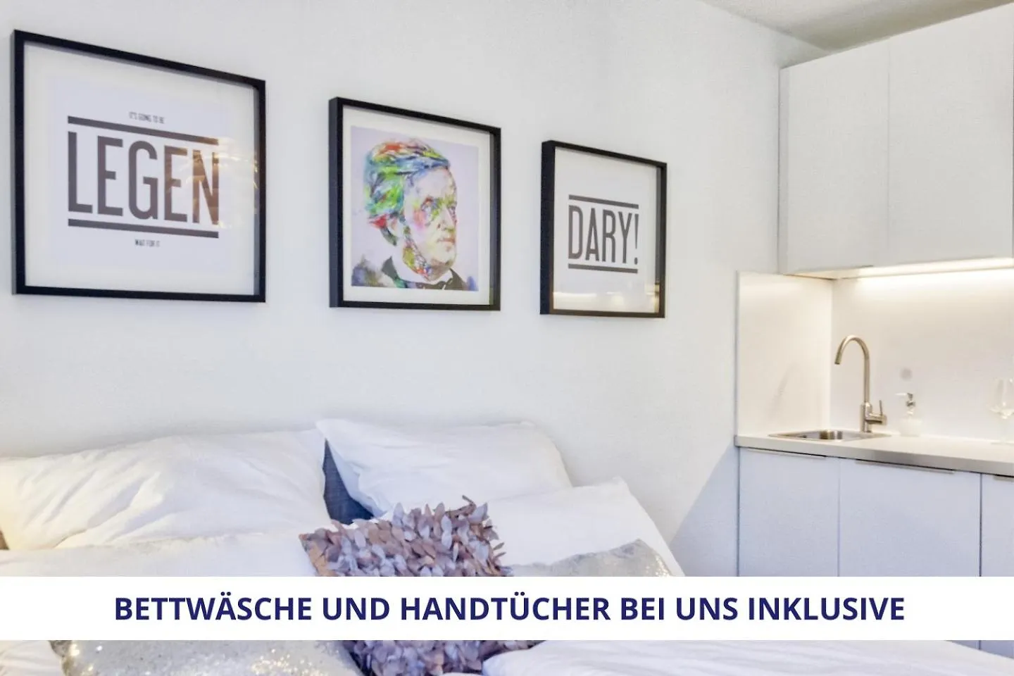Apt Wahnfried No2 - Sehr Zentrales, Ruhiges Cityapartment Mit Balkon, Kueche, Duschbad & Parkplatz Bayreuth